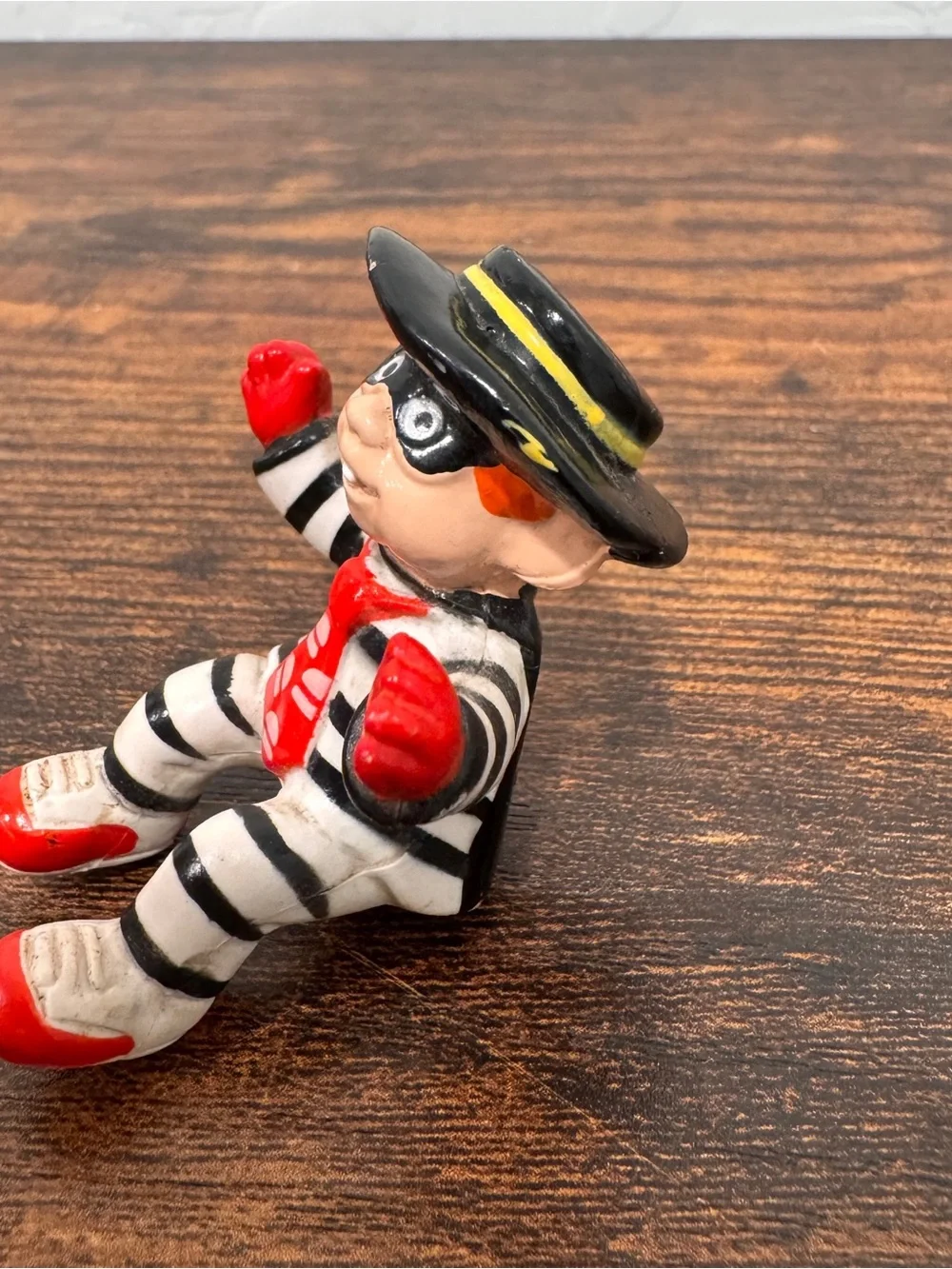 Vintage 1990 McDonalds Hamburglar Happy Meal Toy PVC Figure